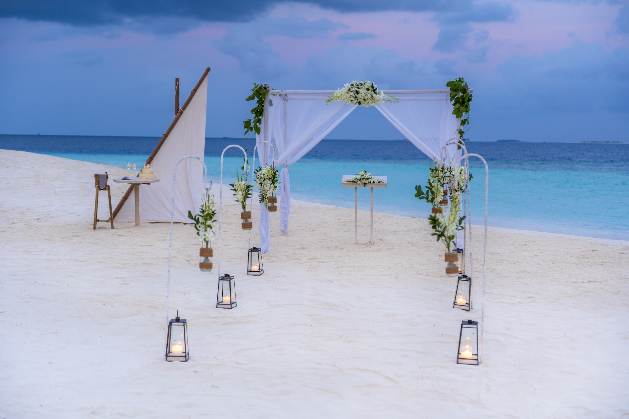 Wedding Setup - Milaidhoo Maldives