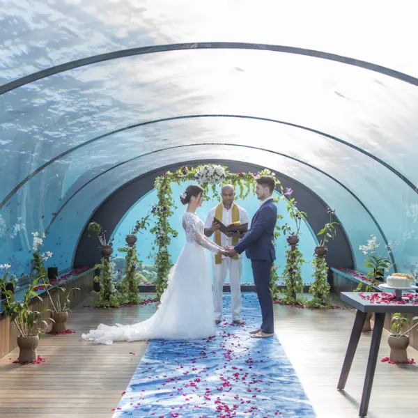Wedding Ceremony at Kudadoo Private Island Maldives