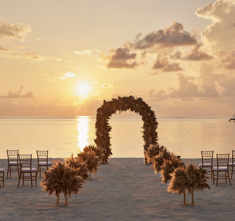 Wedding Setup at One & Only Reethi Rah Maldives