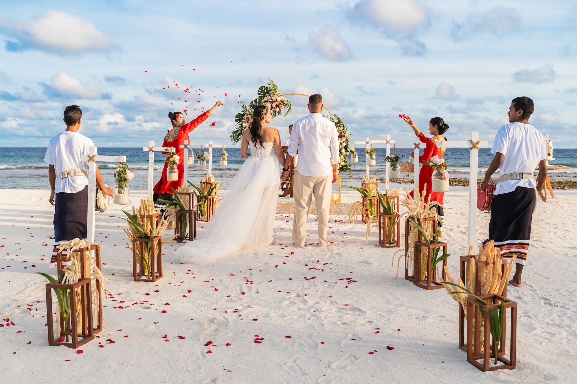 Wedding Ceremonies at .Here Maldives
