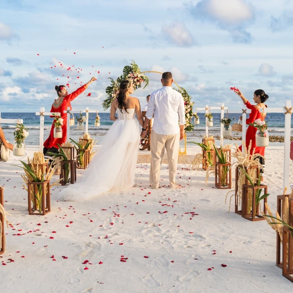Wedding Ceremonies at .Here Maldives