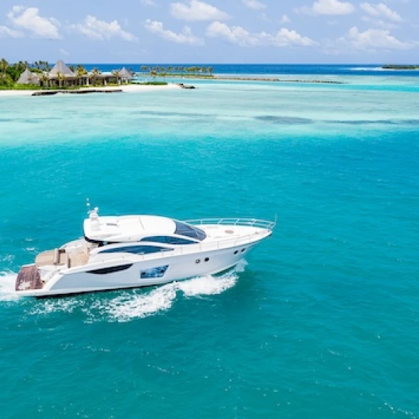 Private Yacht at Kuda Villingili Resort Maldives