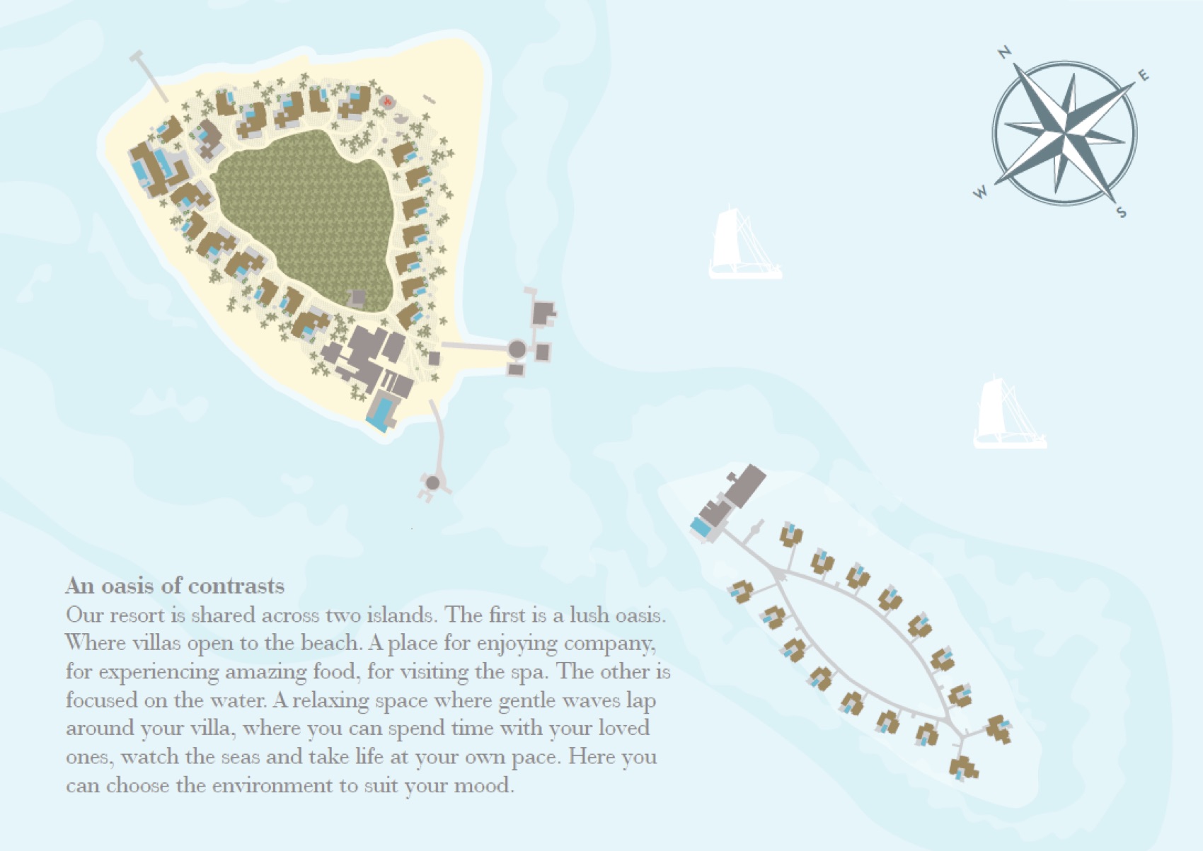 Raffles Maldives Meradhoo Map