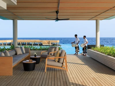 Alila Kothaifaru Maldives - Arrival Jetty - Traditional Welcome