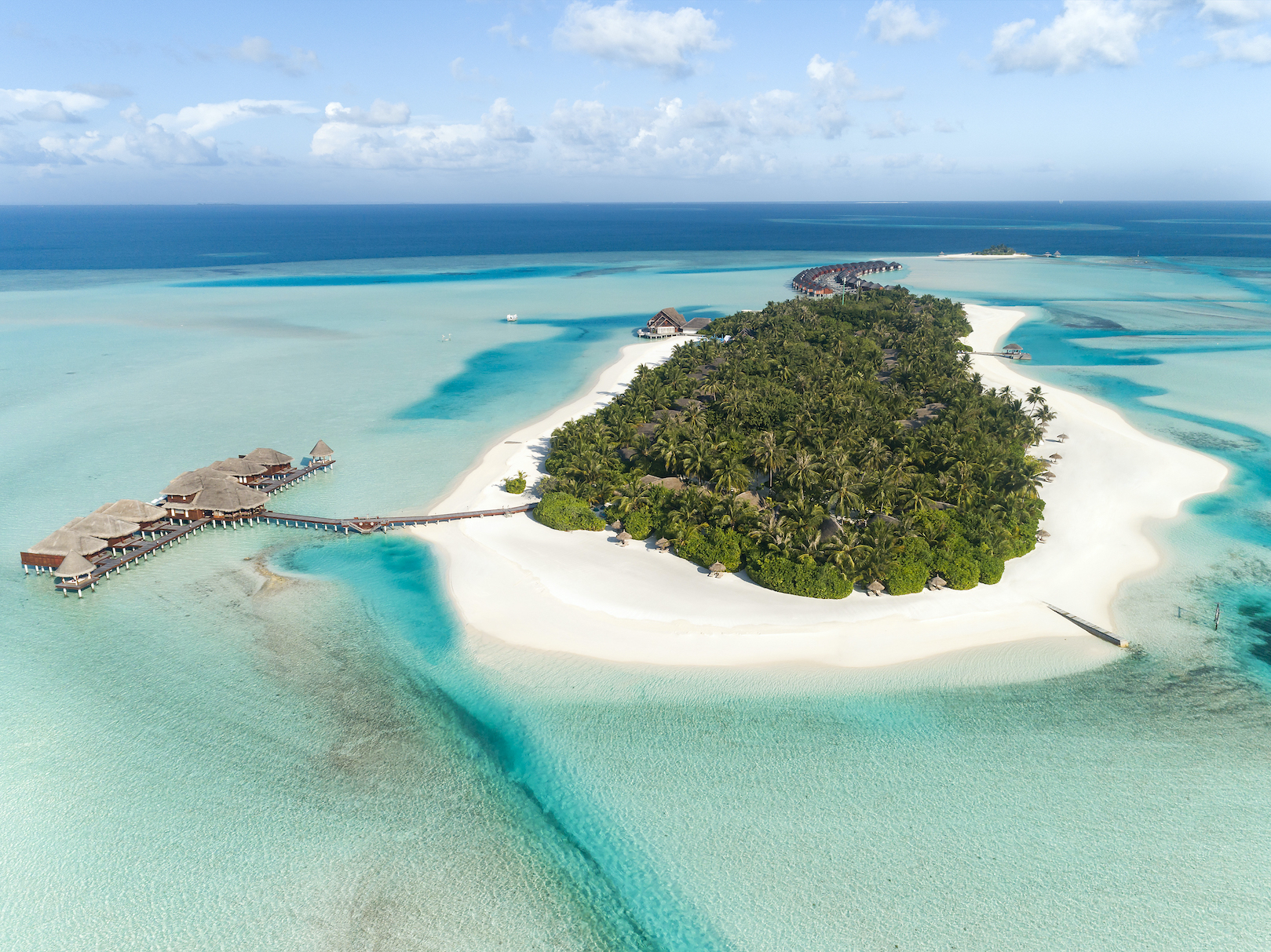 Exterior Aerial View Anantara Dhigu