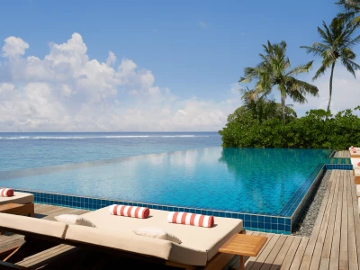 Anantara Veli - Dhoni Bar Swimming Pool View