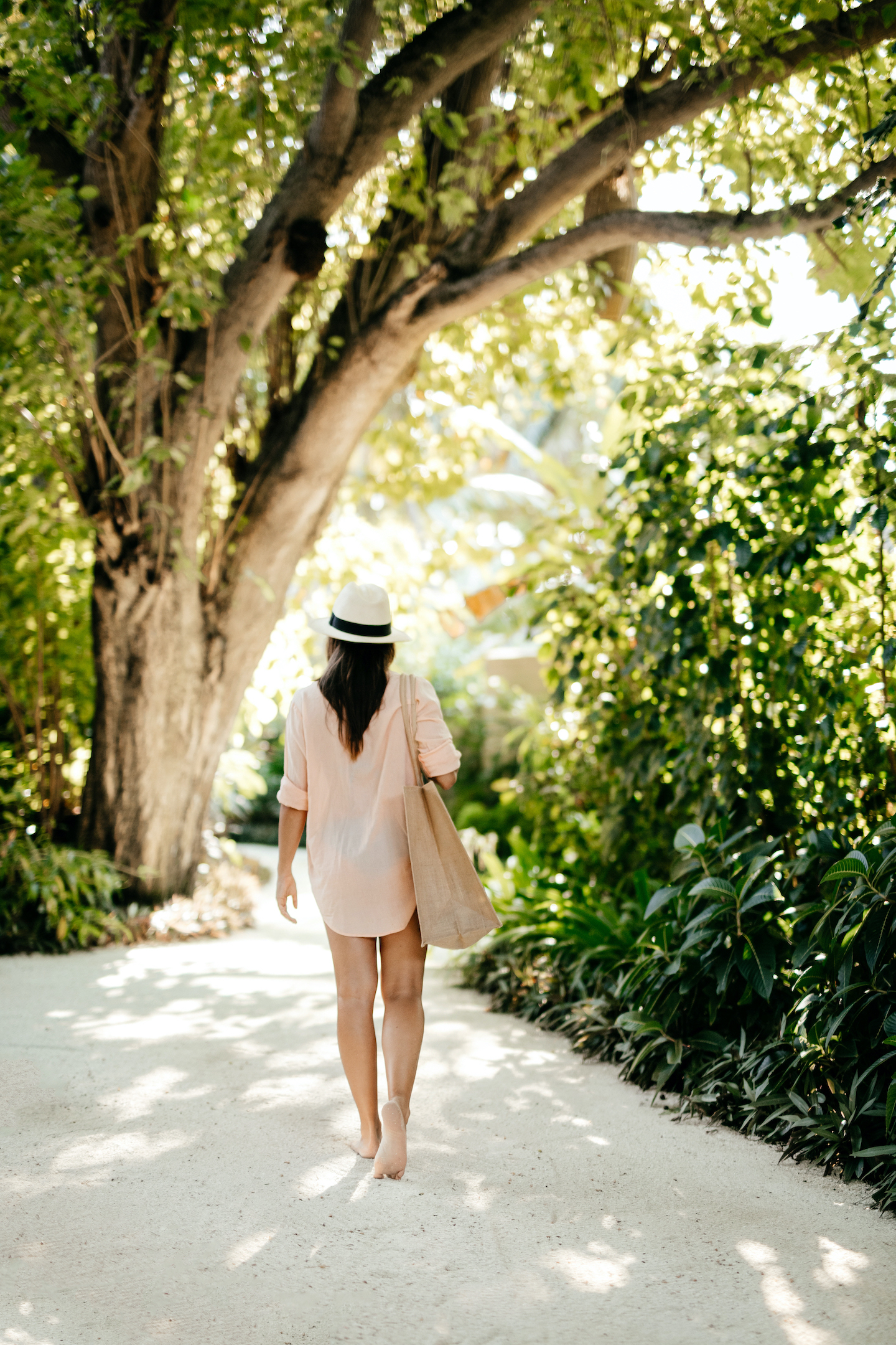 Baros Maldives Island Walk