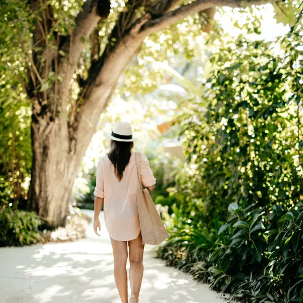 Baros Maldives Island Walk