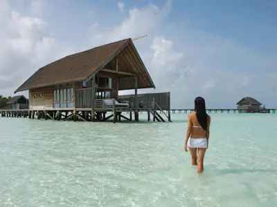 COMO Cocoa Island Exterior Loft Villa Terrace
