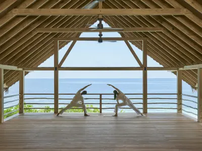 COMO Cocoa Island Yoga pavillion