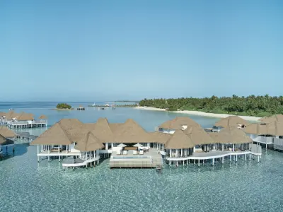 COMO Maalifushi Water Villa Aerial