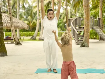 COMO Maalifushi Play and Yoga Kids Activities