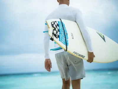 COMO Maalifushi Surfing Water Sports
