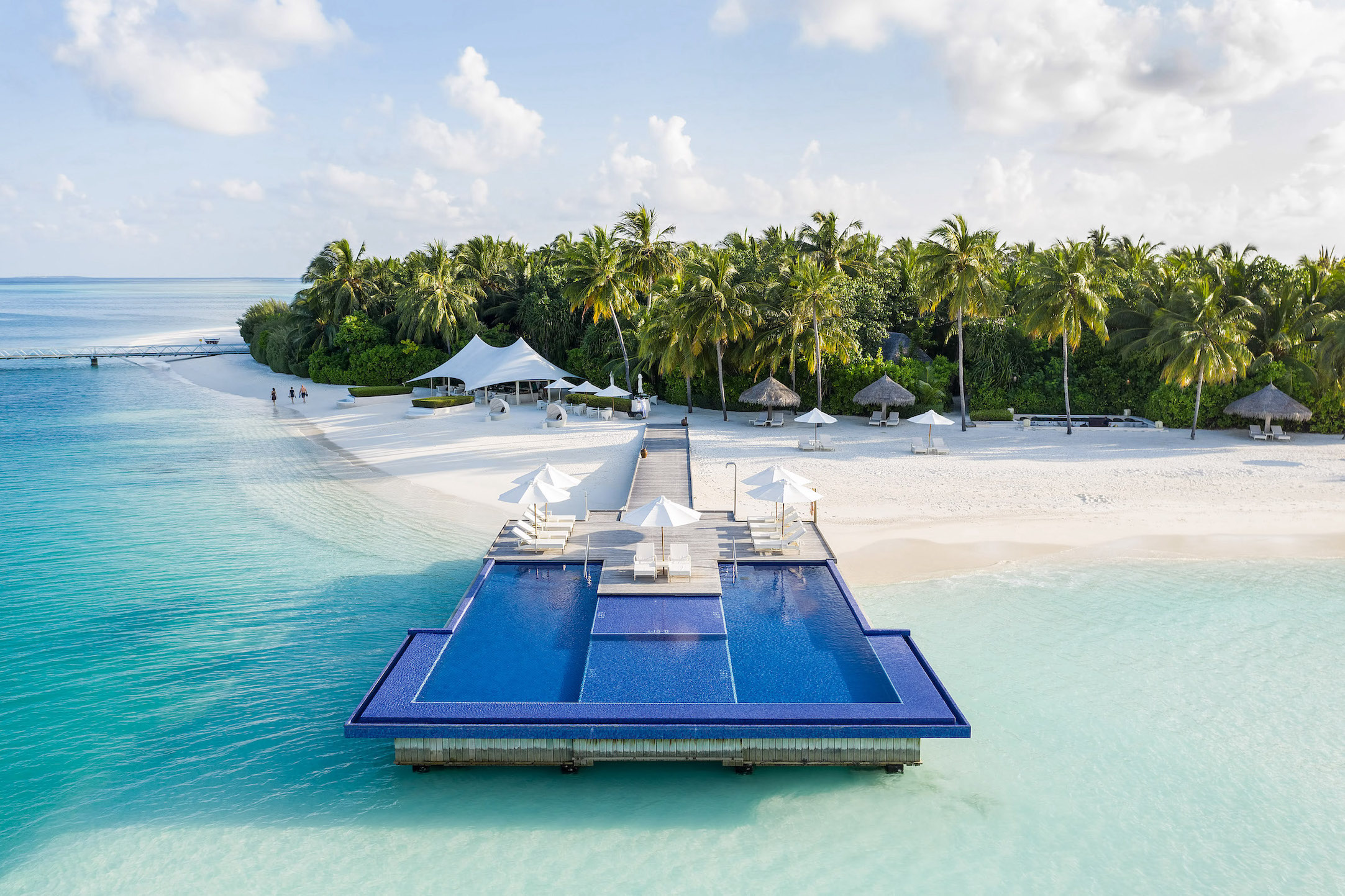 Conrad Maldives Rangali Island - The Quiet Zone - Aerial
