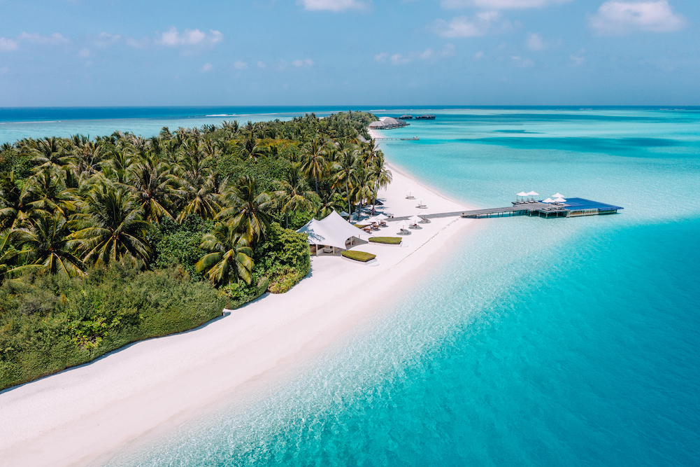 Conrad Maldives Rangali Island - Drone Shot