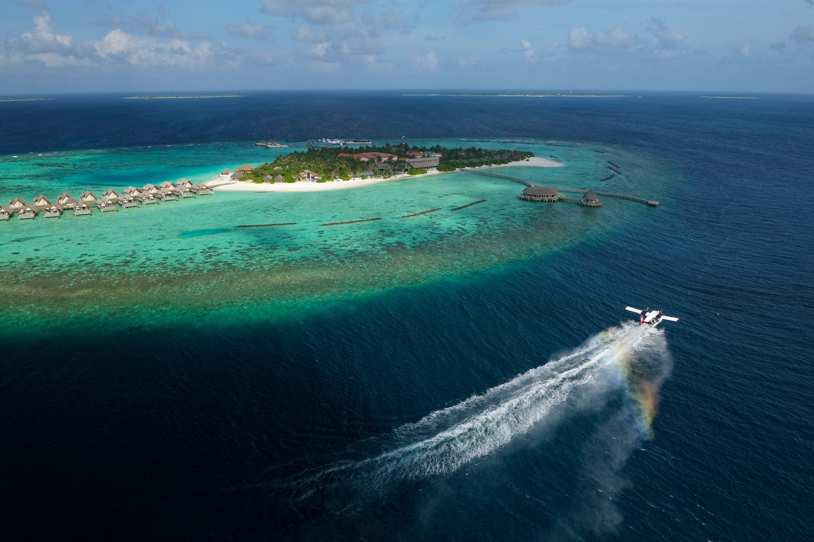 Emerald Faarufushi Resort & Spa Aerial Overview