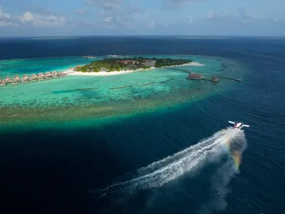Emerald Faarufushi Resort & Spa Aerial Overview