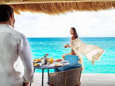 Emerald Maldives Resort & Spa Overwater Brunch