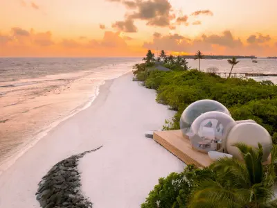 Beach Bubble Finolhu Baa Atoll Maldives