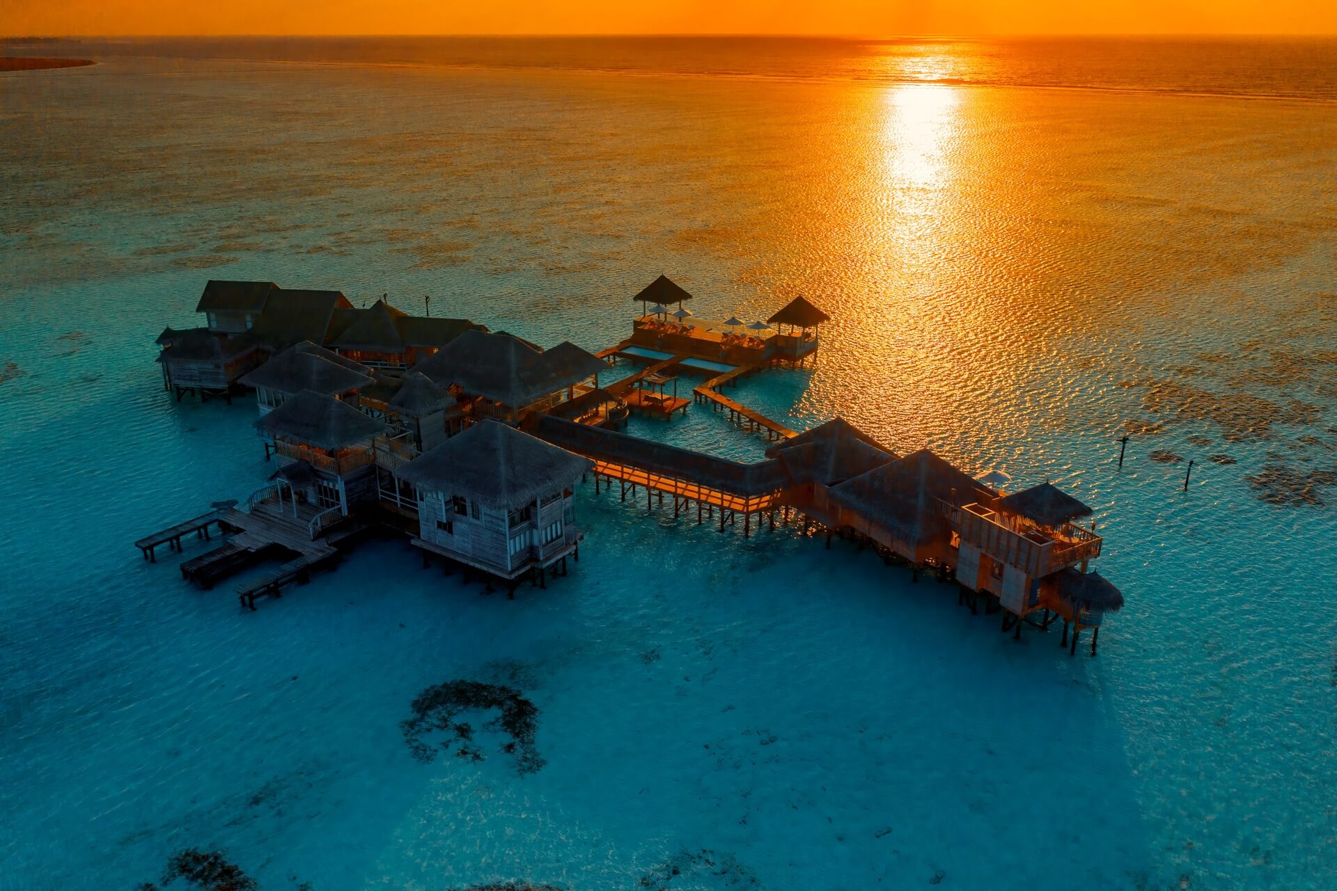 Gili Lankanfushi Private Reserve Sunset