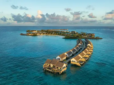 Aerial - Hilton Maldives Amingiri Resort & Spa