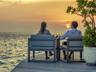 Hurawalhi Island Resort Champagne Pavilion