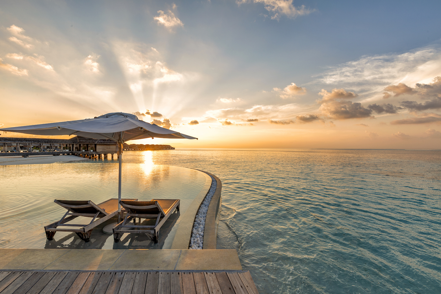 Hurawalhi Island Resort Pool Area