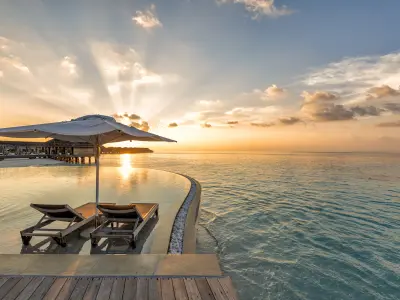Hurawalhi Island Resort Pool Area