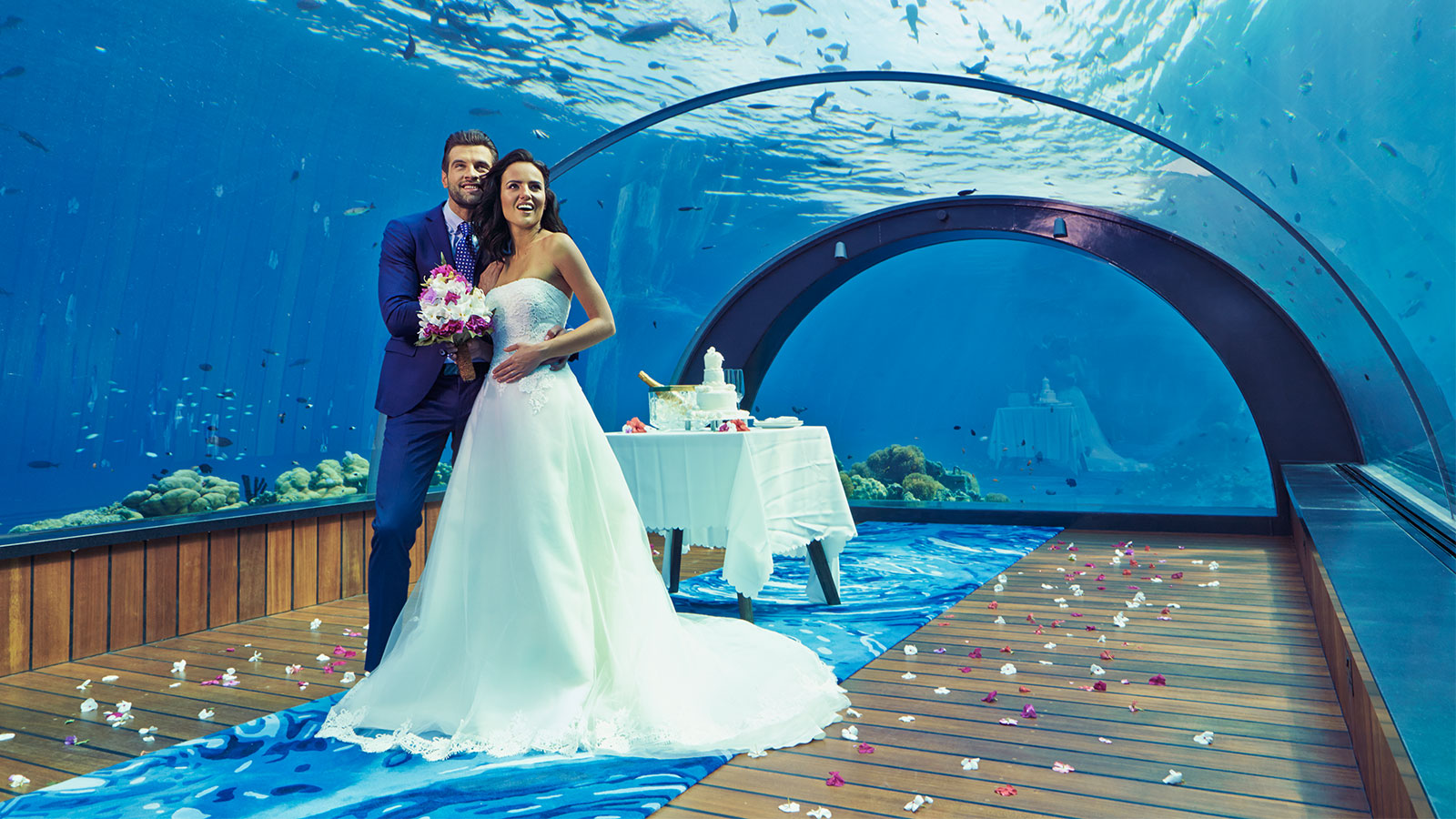 Hurawalhi Island Resort Underwater Wedding