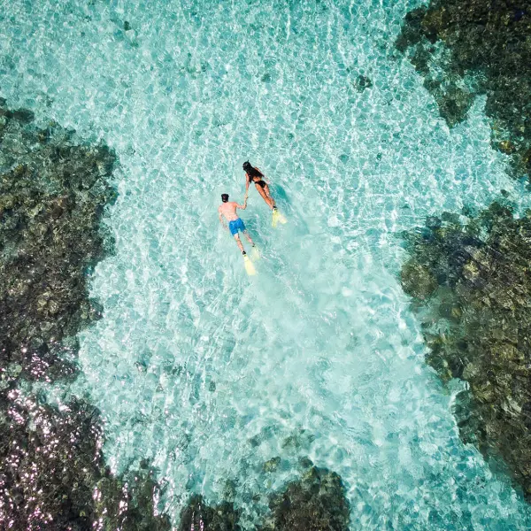 Huvafen Fushi Maldives - Snorkelling