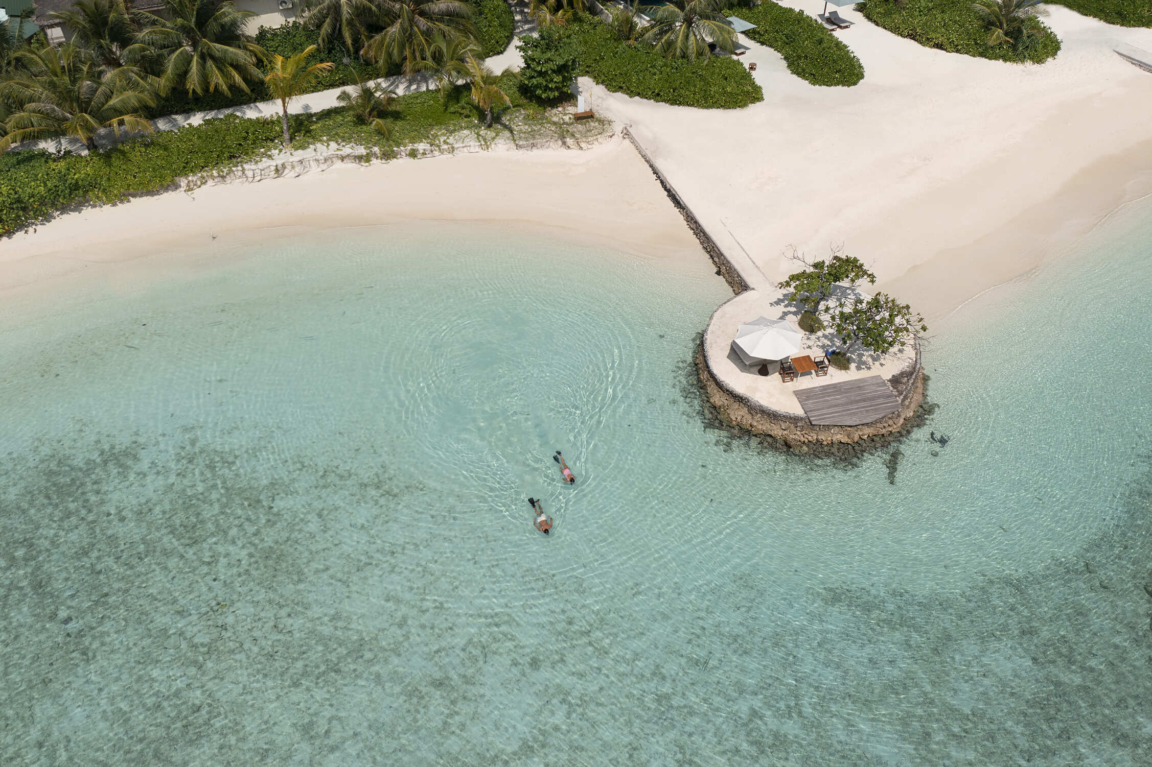 Huvafen Fushi Maldives - Aerial