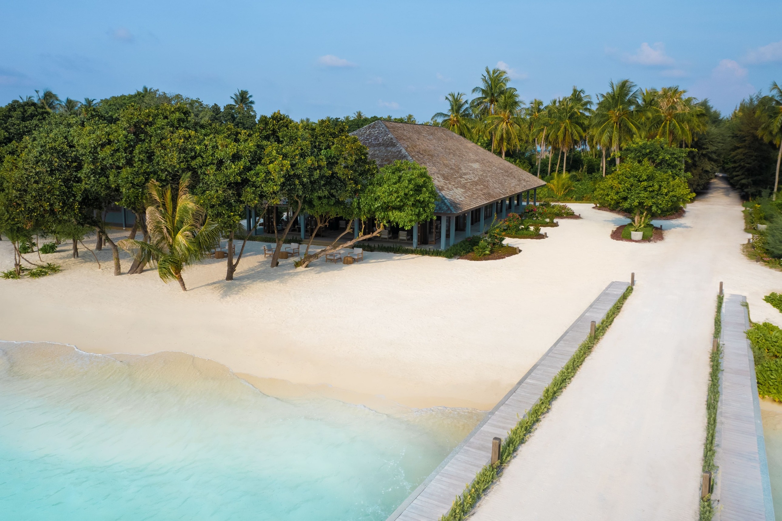Jawakara Islands Maldives - Aerial - Reception