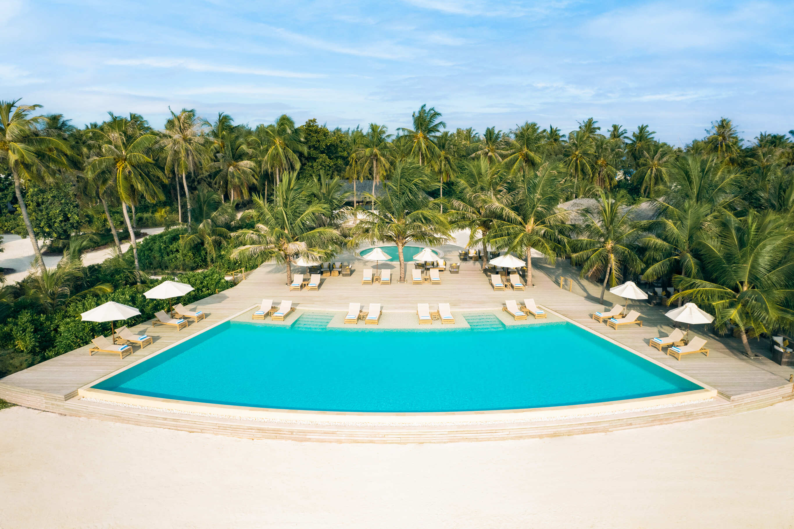 Jawakara Islands Maldives - Aerial - Main Pool