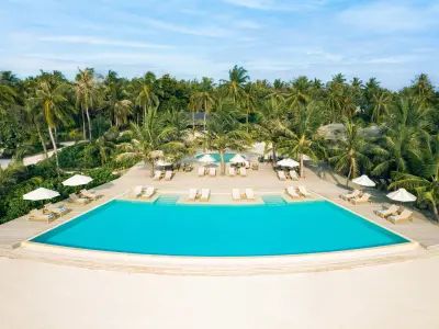 Jawakara Islands Maldives - Aerial - Main Pool