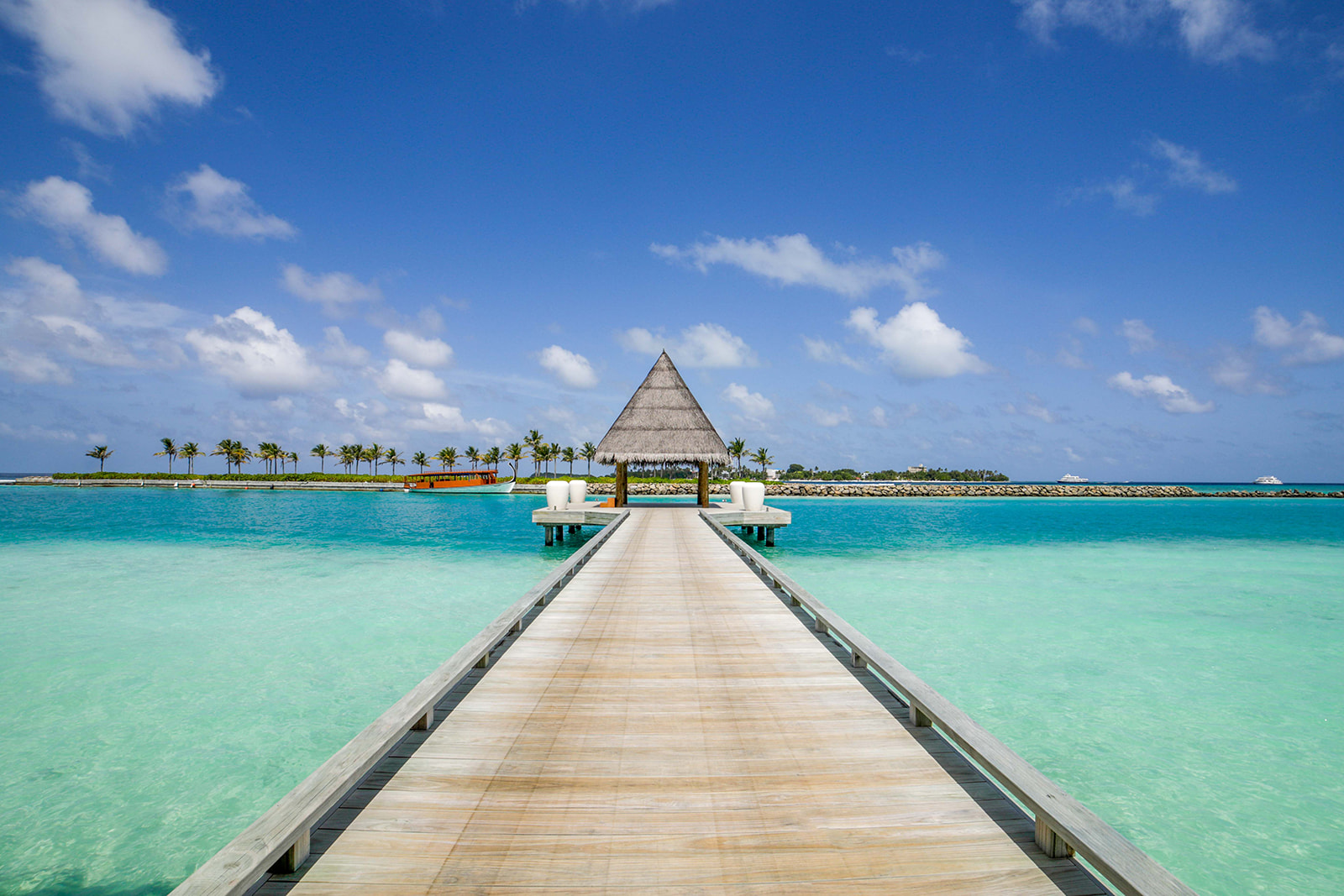 Kuda Villingili Resort Maldives - Arrival Jetty