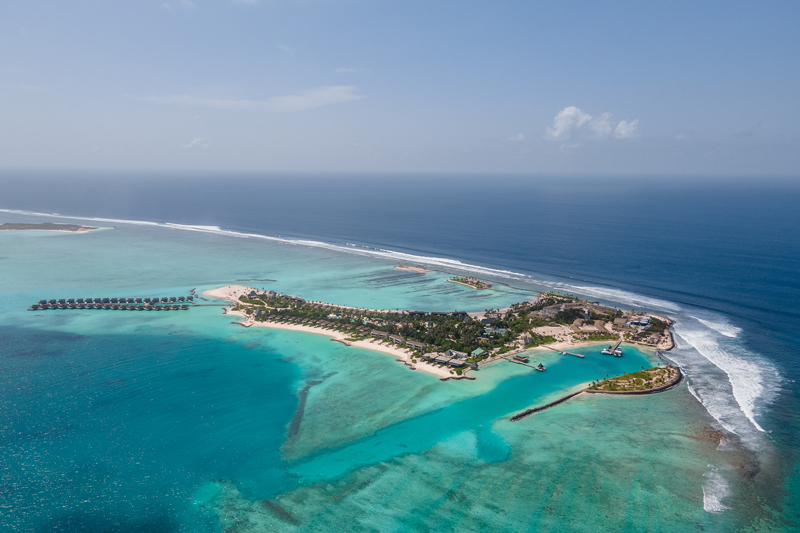 Kuda Villingili Resort Maldives - Island Aerial