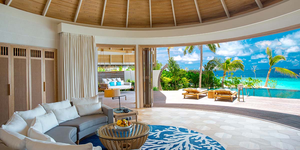 Milaidhoo Island Maldives Beach Pool Residence Living