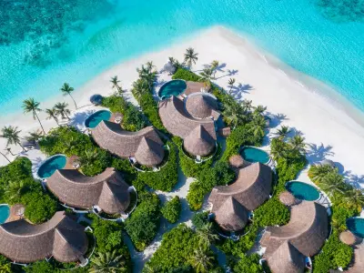 Milaidhoo Island Maldives Aerial