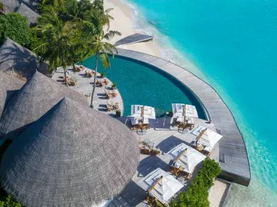 Milaidhoo Island Maldives Main Pool By The beach