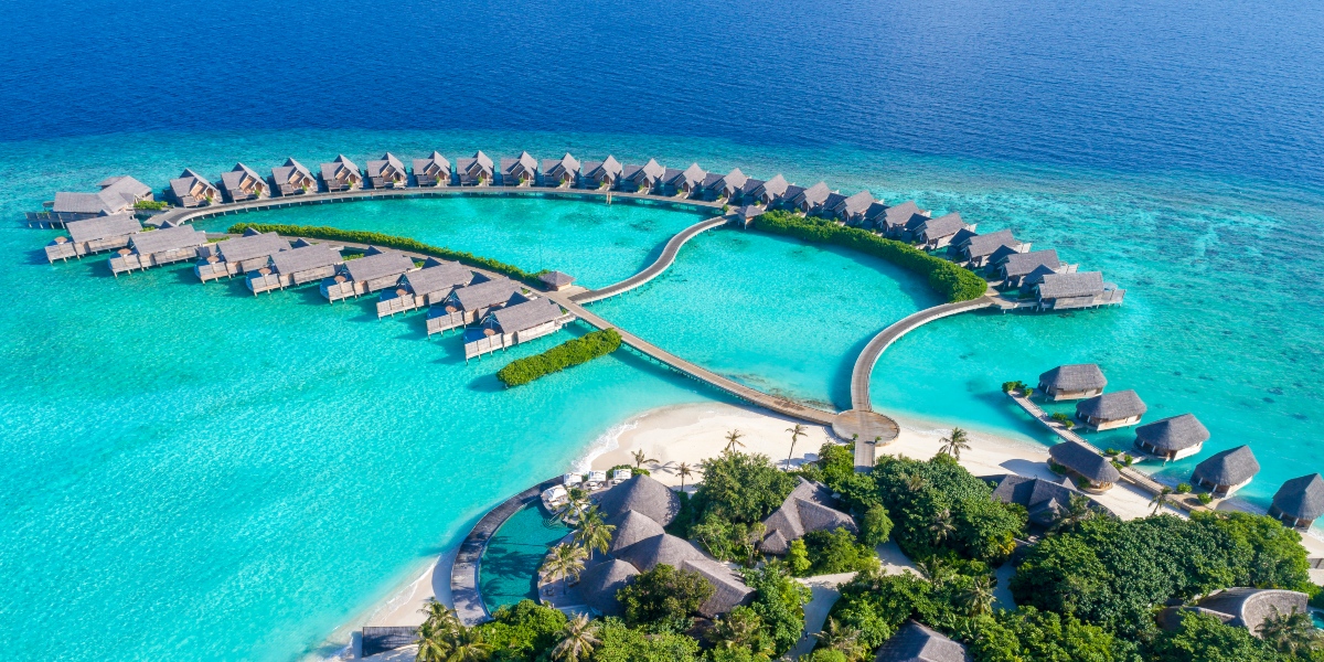 Milaidhoo Island Maldives Villas Aerial