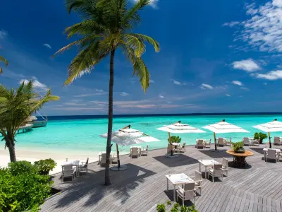 Milaidhoo Island Maldives Lagoon by the beach
