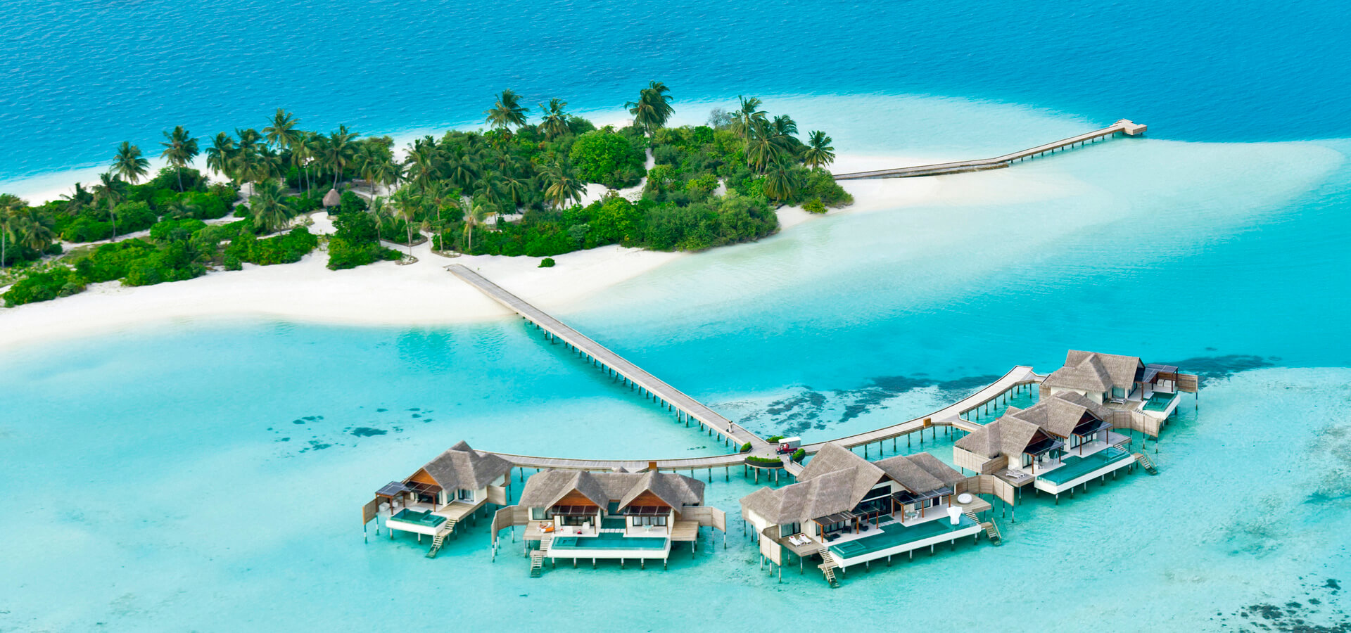 The Crescent Exterior Aerial Niyama Private Islands