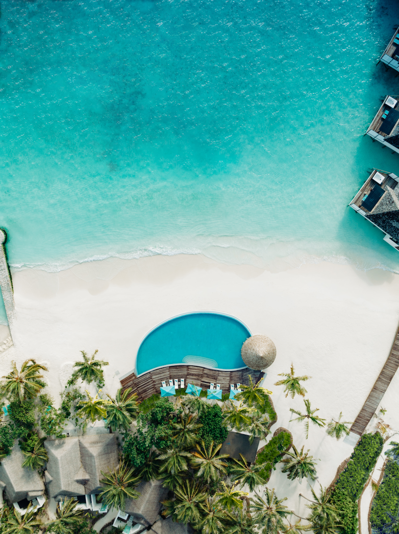 Nova Maldives - Solis Pool Bar - Aerial