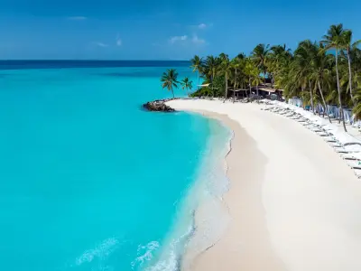 One & Only Reethi Rah - Beach Club Aerial