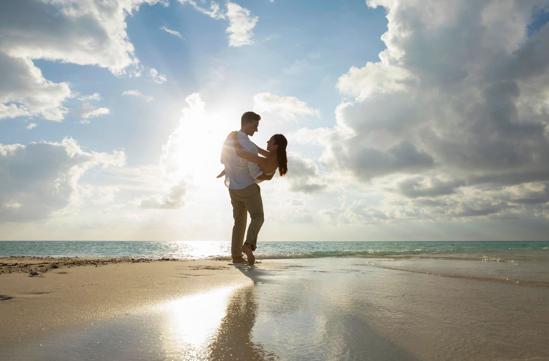 Pullman Maldives Maamutaa Beach Couple