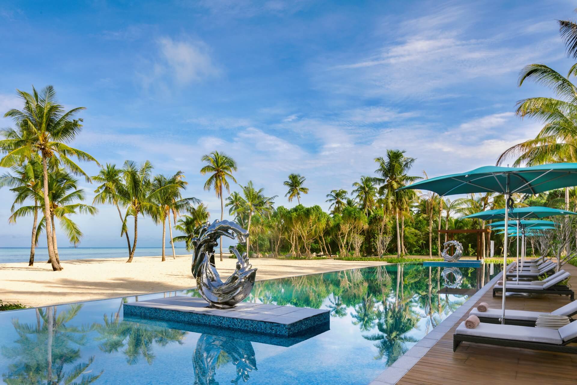 Pullman Maldives Maamutaa Main Pool Melange
