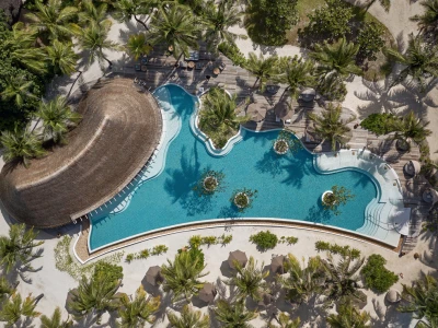 Six Senses Kanuhura - Sip & Sand - Aerial