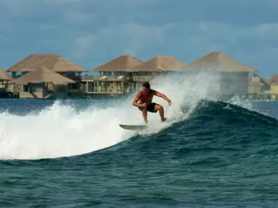 Six Senses Laamu Surfing