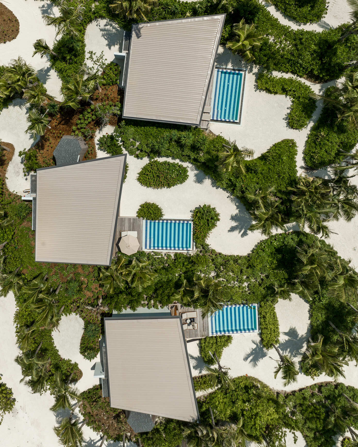 Beach Villa - Aerial - SO/ Maldives