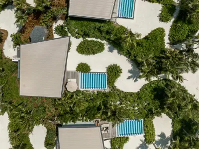 Beach Villa - Aerial - SO/ Maldives